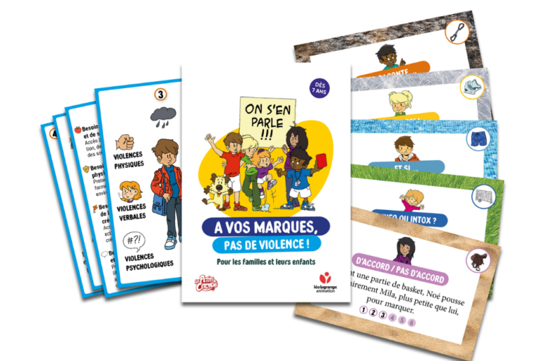 Visuel du support pédagogique pour lutter contre les violences vécues par les enfants