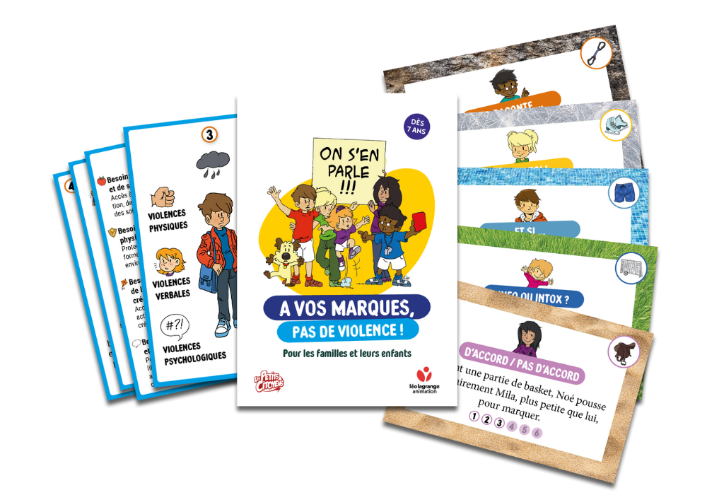 Visuel du support pédagogique pour lutter contre les violences vécues par les enfants