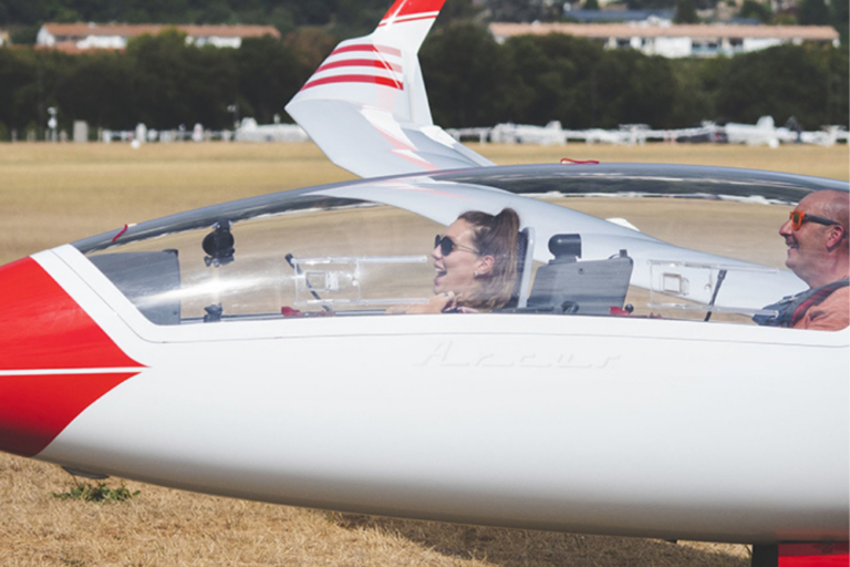 Séance de vol en planeur